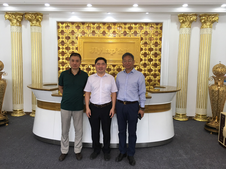 金利集成灶：順德江蘇商會領導蒞臨金利工業園考察指導