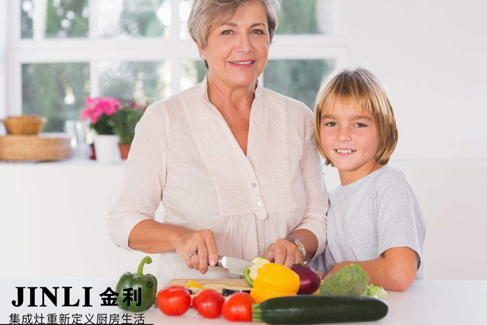 金利集成灶還你一個(gè)空氣清新的開放式廚房