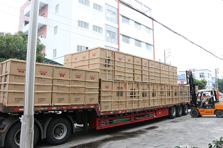 金利集成灶排單發(fā)貨，市場供不應(yīng)求持續(xù)