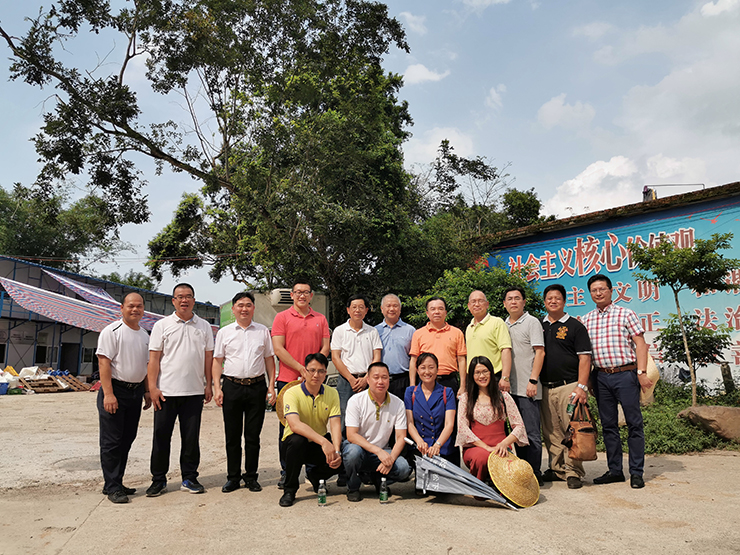 中山市黃圃鎮領導及優秀企業家代表團赴肇慶市懷集縣參觀考察