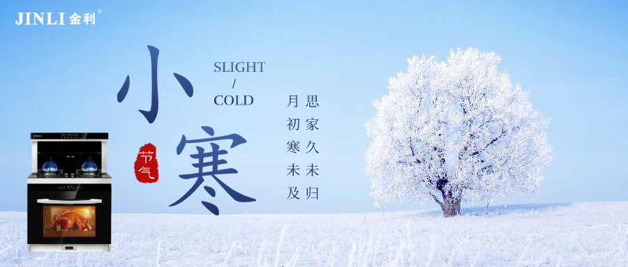 金利集成灶：小寒隆冬至，有家不覺冷