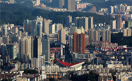 成為金利集成灶的經銷商胡總湖北十堰城市風景