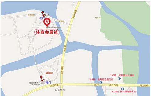 金利集成灶參加紹興市裝修博覽會(huì)地圖
